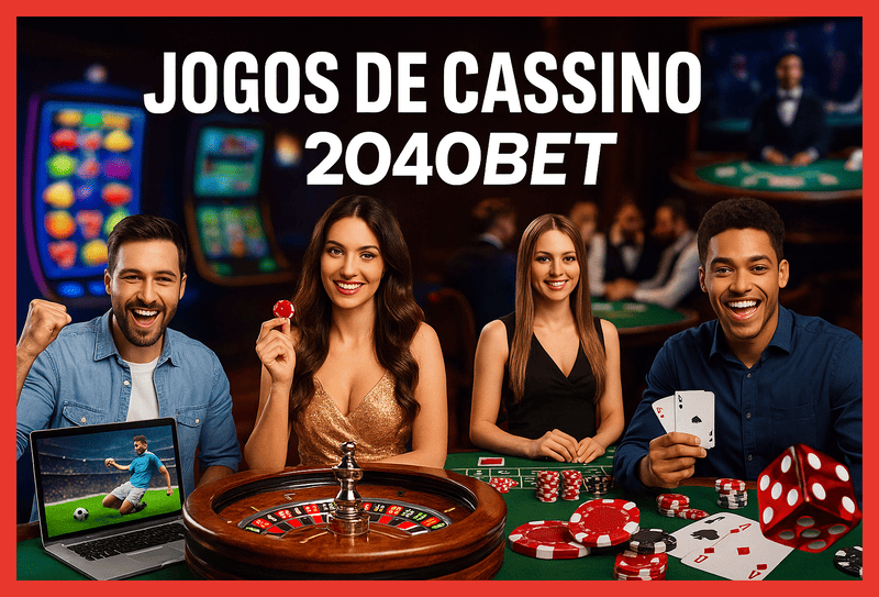 Jogos de cassino online inovadores e emocionantes na 2040BET