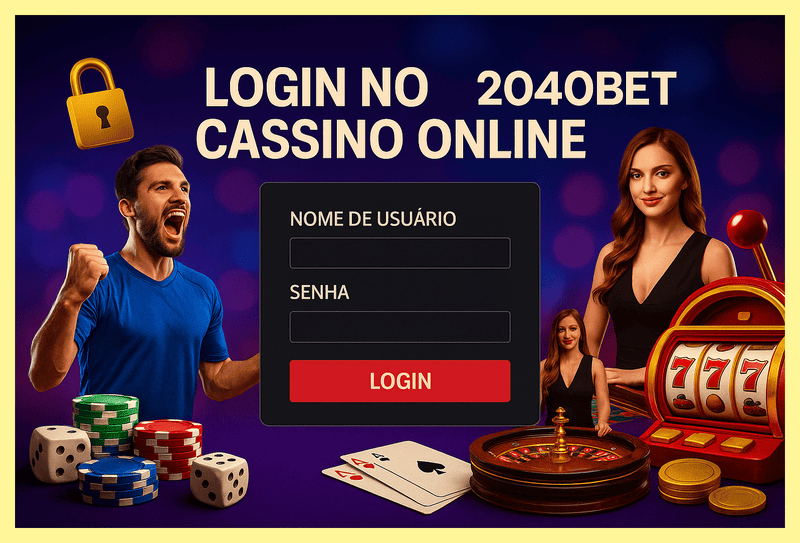 Criar uma nova Conta no plataforma 2040BET